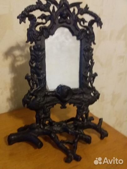 Чугунная рамка для фото Куса или Касли