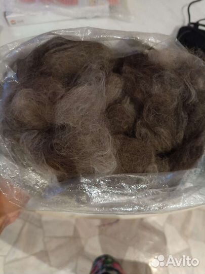 Шерсть мейн-куна для валяния