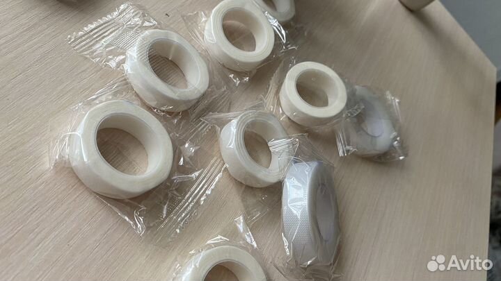 Скотч для наращивания, лунки для клея