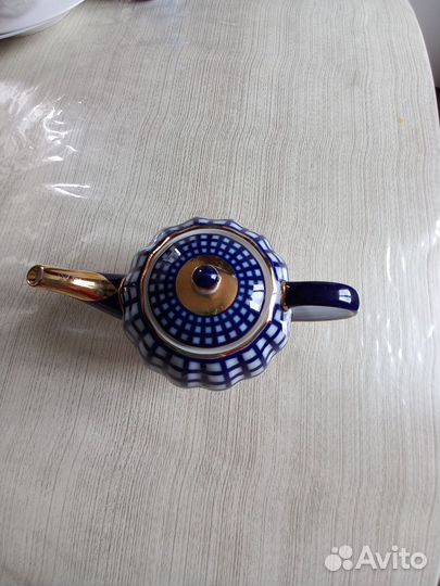 Сервиз Кобальтовая клетка лфз