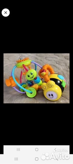 Развивающие игрушки пчелка-фонарик,чудо-шар BabyGo