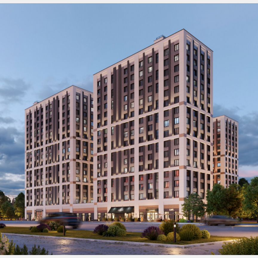 Апартаменты-студия, 20 м², 15/16 эт.