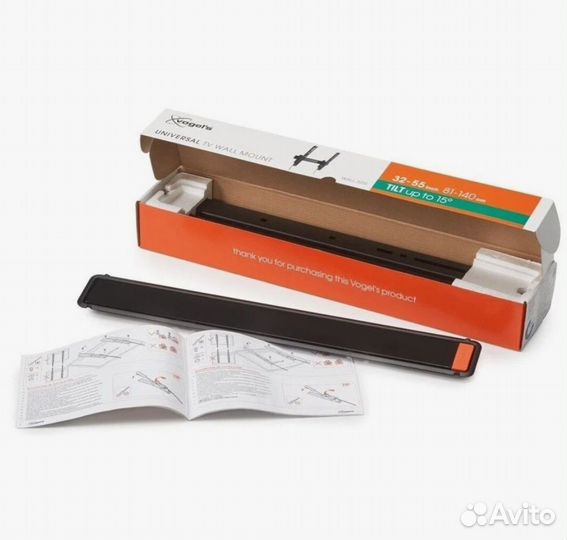 Кронштейн для тв наклонный vogel's