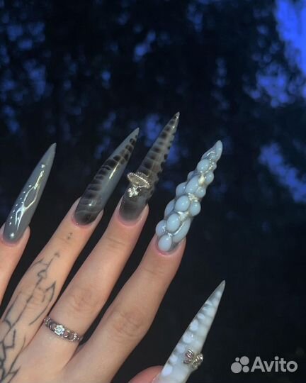 Наращивание ногтей на дому