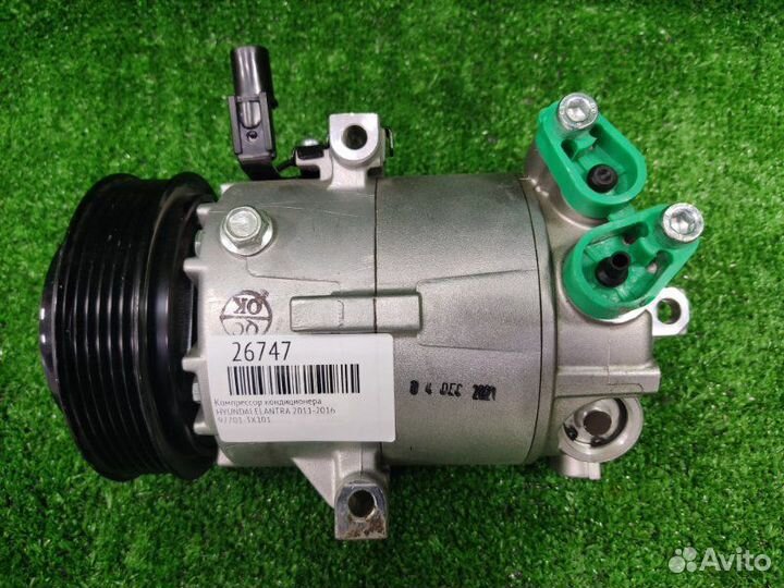 Компрессор кондиционера Hyundai Elantra 2011-2016