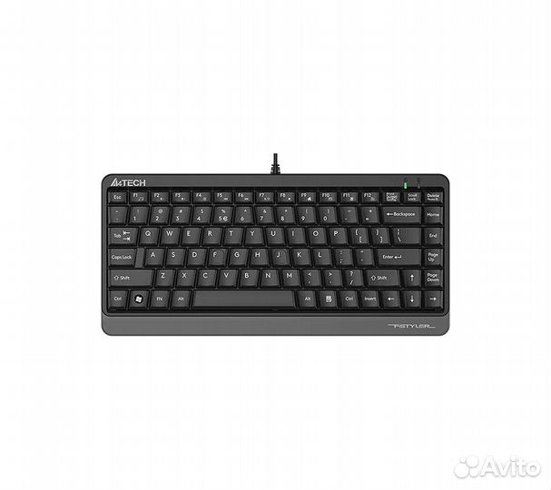 Клавиатура A4Tech Fstyler FKS11, черный/серый
