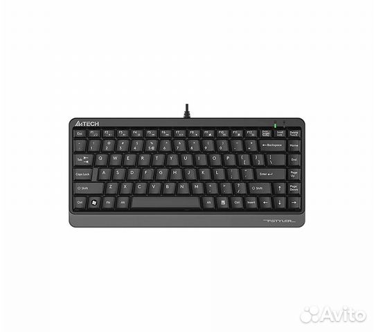 Клавиатура A4Tech Fstyler FKS11, черный/серый
