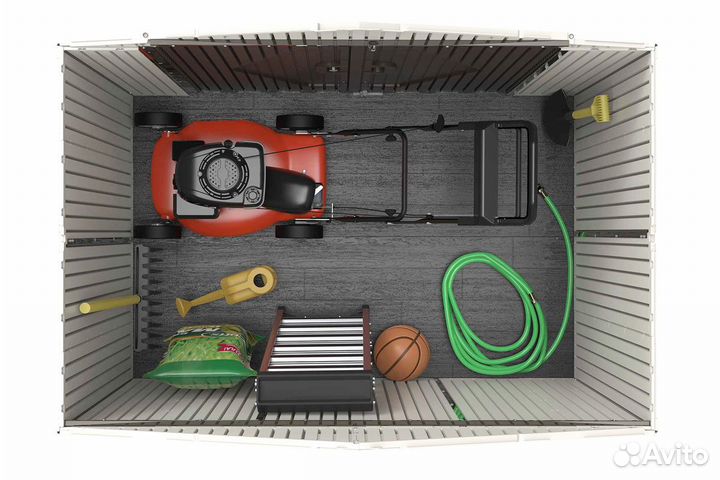 Lifetime, США Сарай пластиковый LifeTime 7*4,5