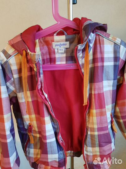 Куртка-дождевик для мальчика/девочки на рост 104см