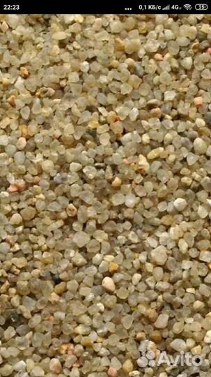 Грунт кварцевый