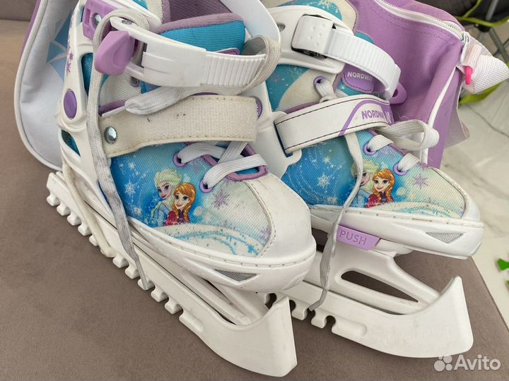 Коньки,размер 26-31,в отличном состоянии