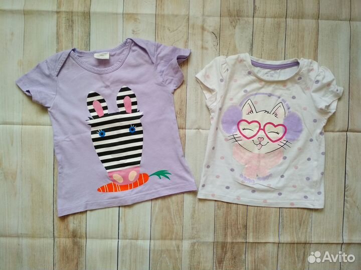 Вещи пакетом для девочки 86 92