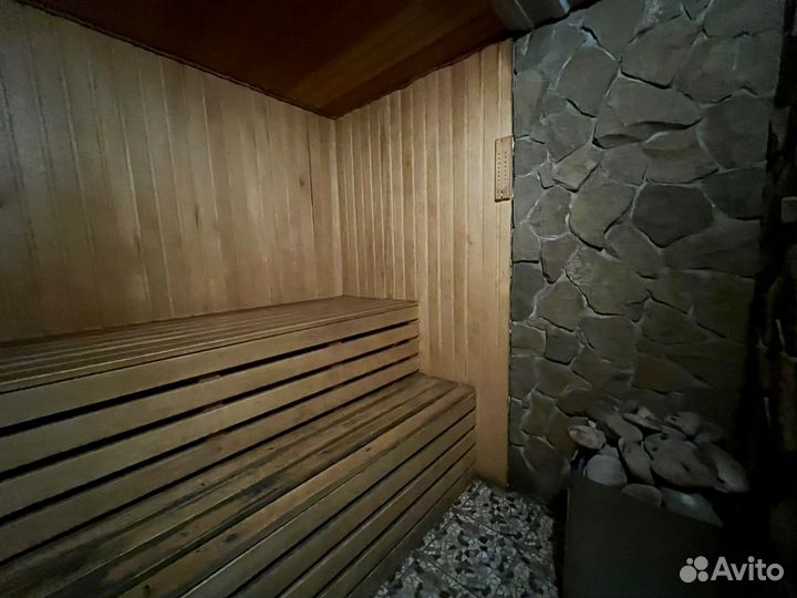 Баня сауна с бассейном