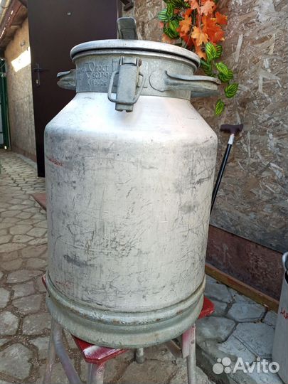 Фляга алюминиевая бу 40л