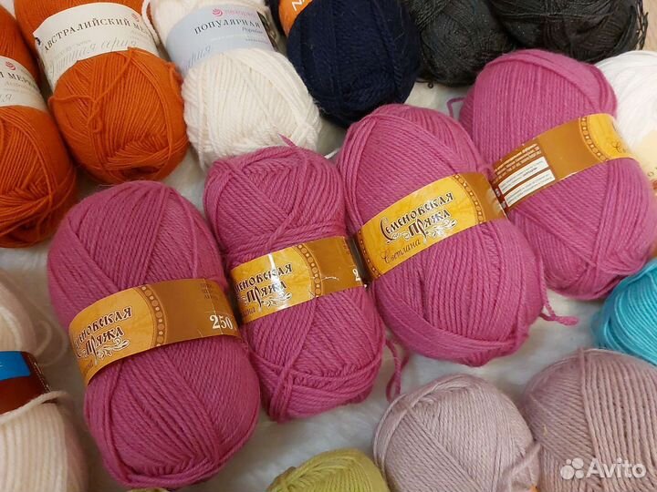 Пряжа Пехорка Семеновская Троицкая