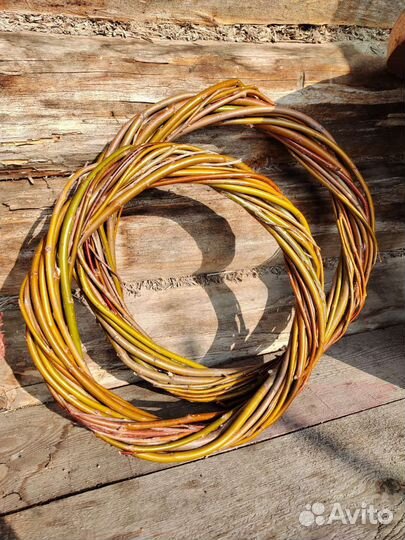 Венок из лозы, основа для венка / для ловца снов