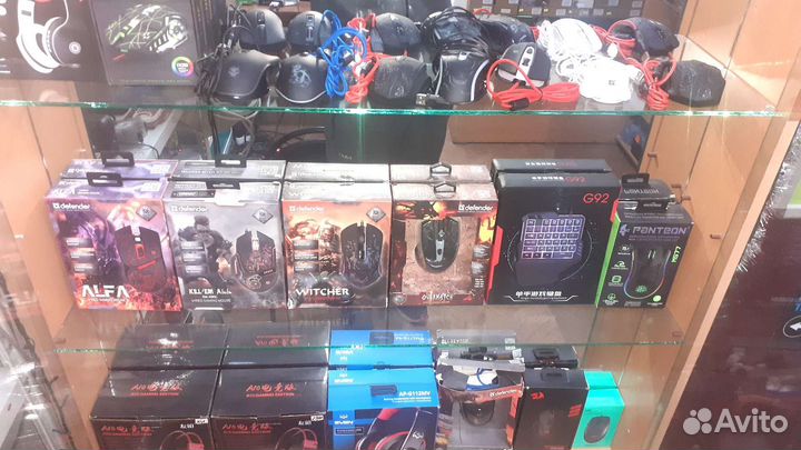 Игровая RGB мышка много