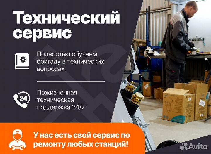 Штукатурная станция от производителя