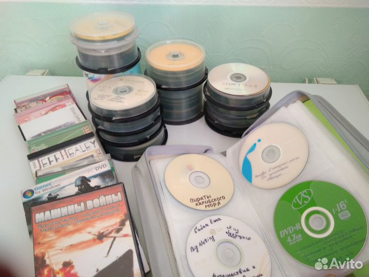 Личная коллекция CD дисков,фильмы,песни