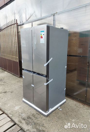 Холодильник Midea многодверный (серебро)