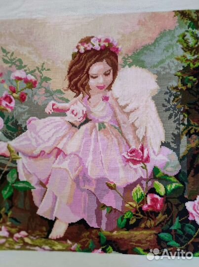 Вышивка Ангел, большая