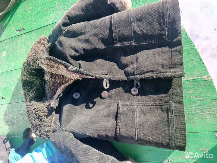 Пальто- дубленка