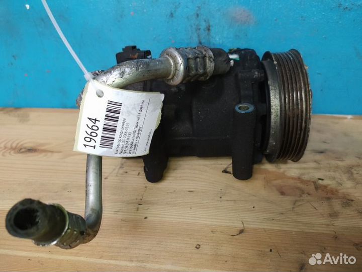 Компрессор кондиционера Peugeot 207 EP3 2006-2013