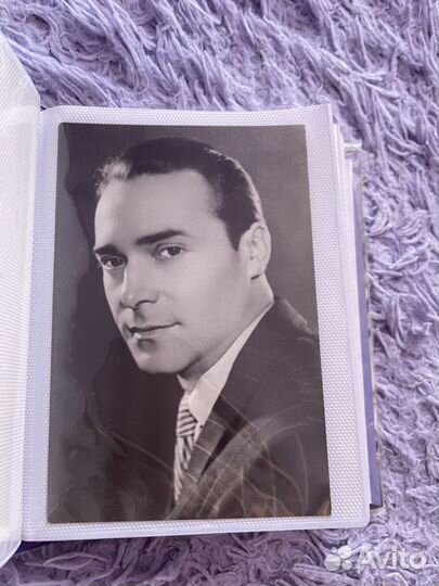 Альбом с фотографиями советских артистов кино