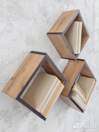 Полка настенная навесная