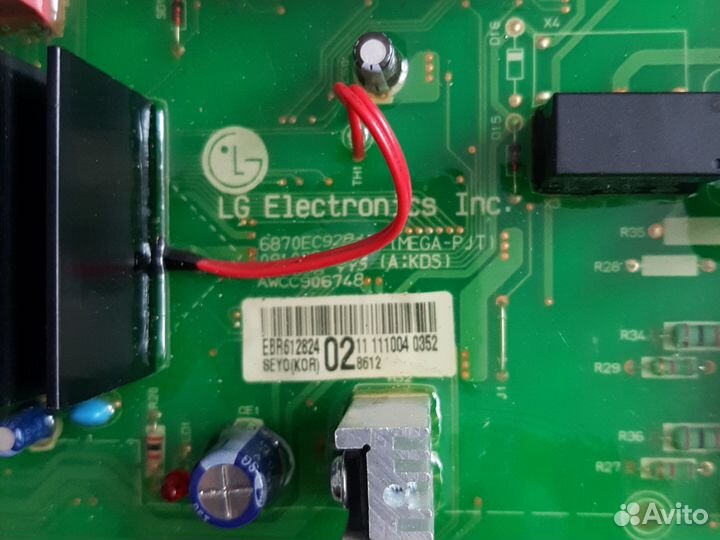 Плата управления стиральной машины LG