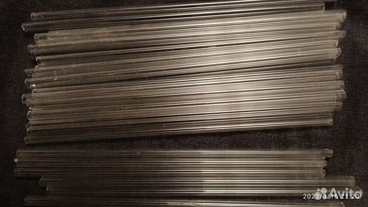 Стеклянные трубочки