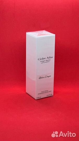 Тестер Cedre Atlas, Atelier Cologne - 40 мл