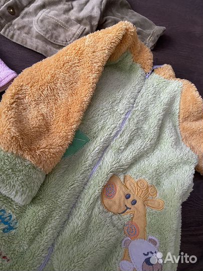 Детские вещи пакетом от 0 до года