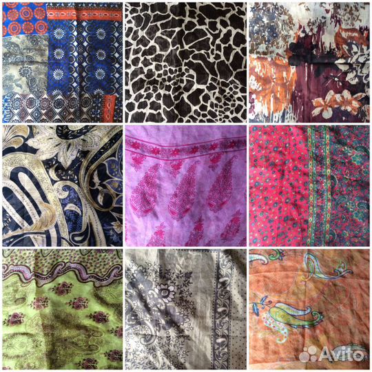 Платок шарф вискоза Индия