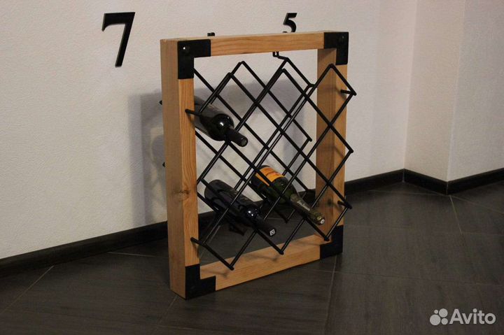 Полка для винных бутылок