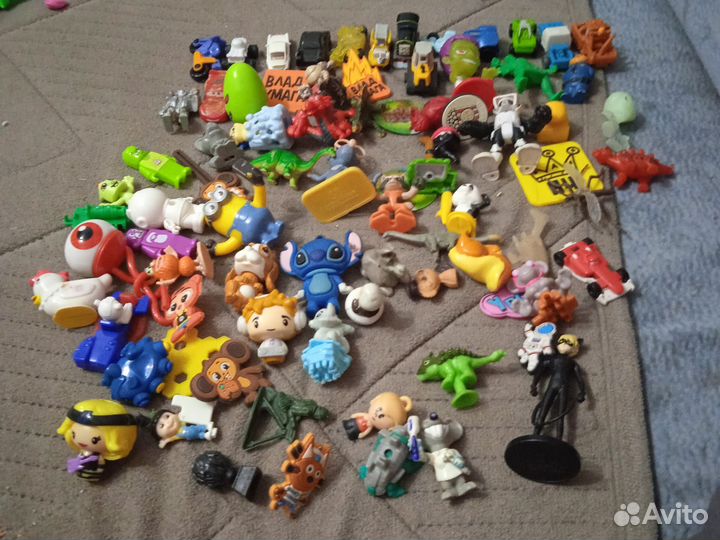 Игрушки из киндер-сюрпризов