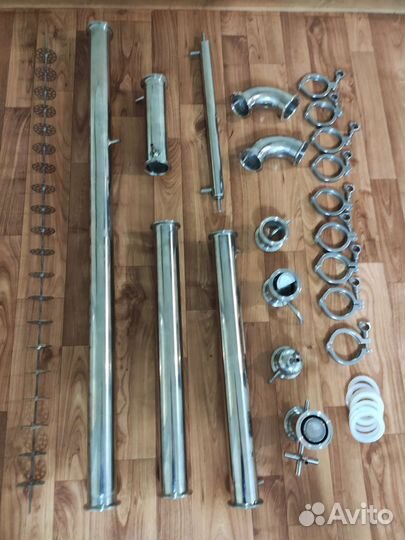 Спирт завод. Непрерывная бражная колонна