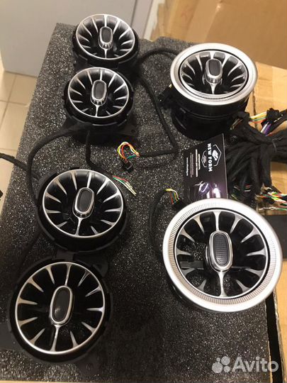 Вентиляторы салона Mercedes S class W222