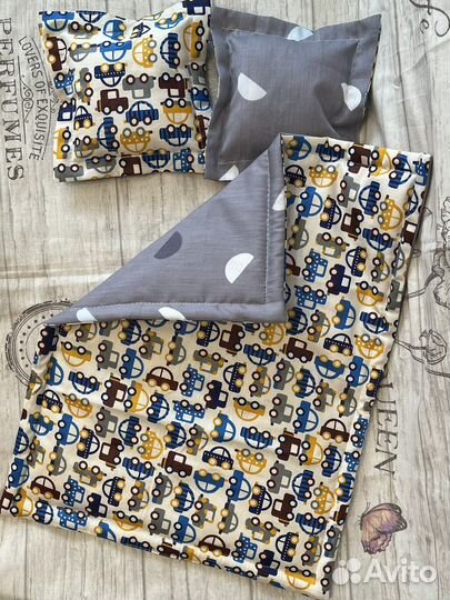 Белье постельное кукольное