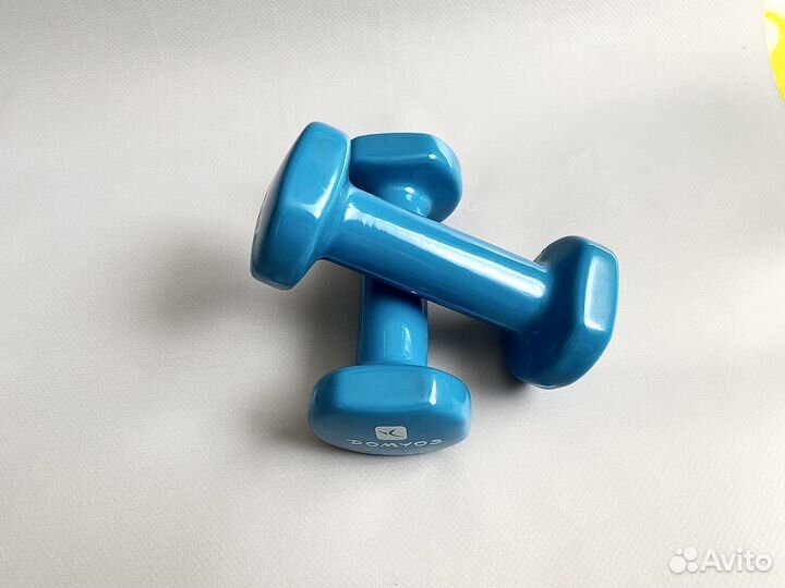 Гантели 1.5 кг Domyos 2 шт
