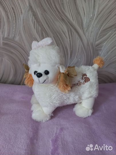 Плюшевый медведь,заяц, собачки