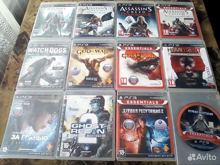 Диски с играми на PS3(лицензия)