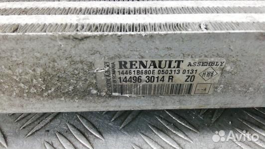 Радиатор интеркуллера dacia sandero 2 (TMA06KC01)