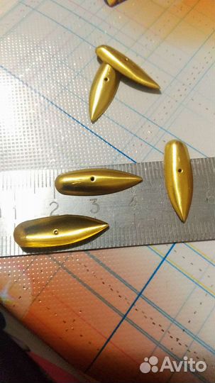 Коронки.-чешуйки для изготовления мормышке