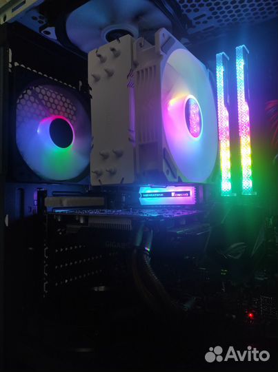 Кулер для процессора WB 4A, жид. металл