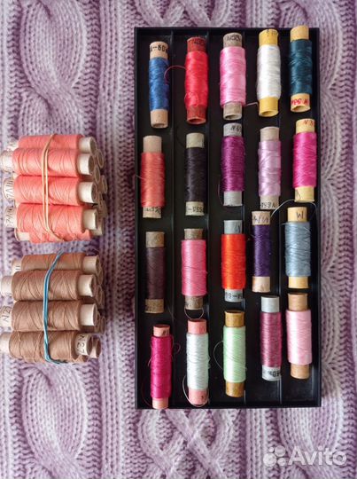 Нитки швейные набором