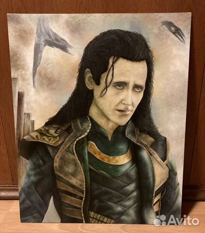 Картина маслом Локи