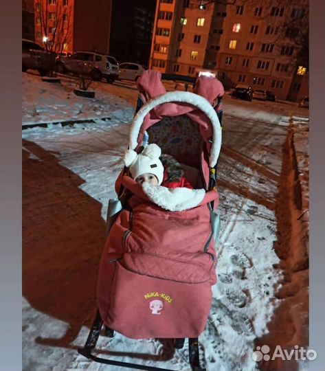 Коляска санки