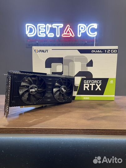 Видеокарта RTX 3060 Palit Dual 12GB (гарантия)