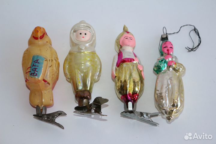 Ёлочные игрушки СССР